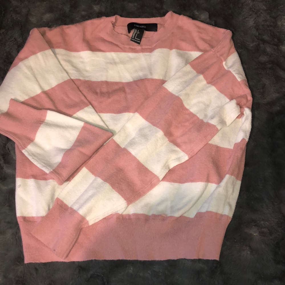 Striped crop top